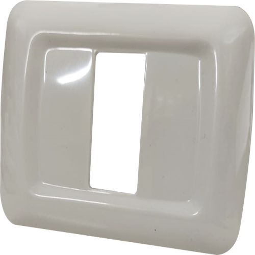 Embellecedor serie GC Blanco 1 modulo GC