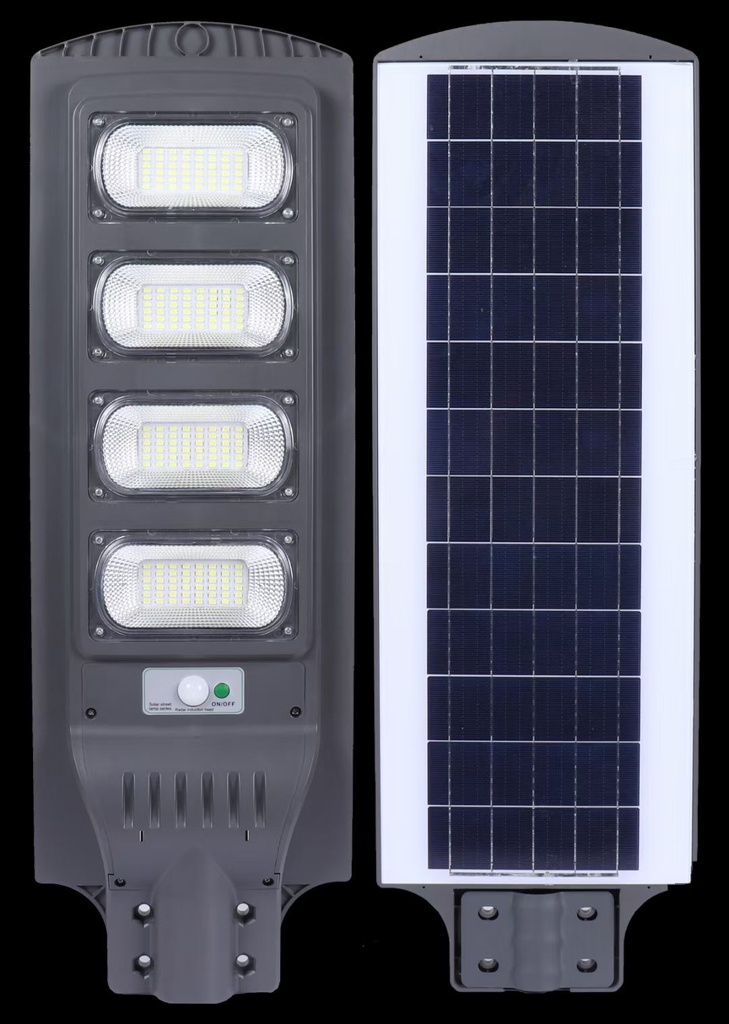 Farola calle  solar 120 W plástico reforzado(zonas ventosas)