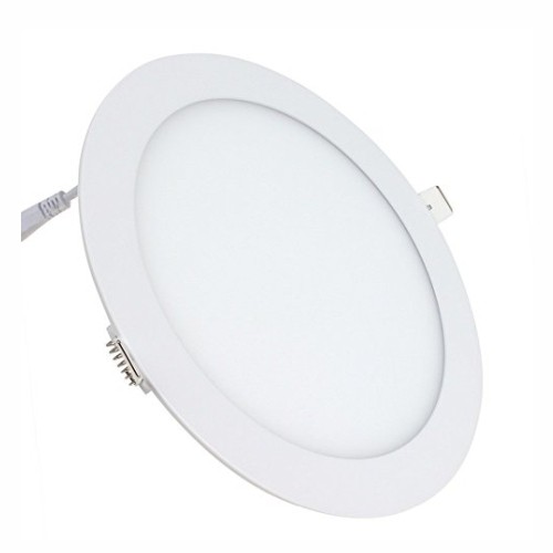 Downlight blanco empotrado 24 watios 4200K circular