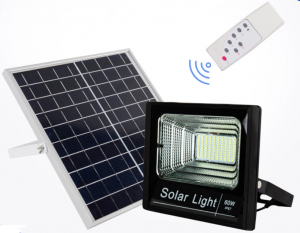 Foco de led 60 watios solar mando a distancia