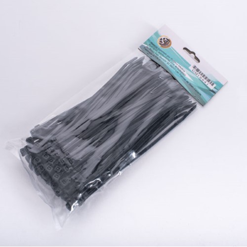 Bridas de Nylon negro 3.5x250mm (100ud POR BOLSA)