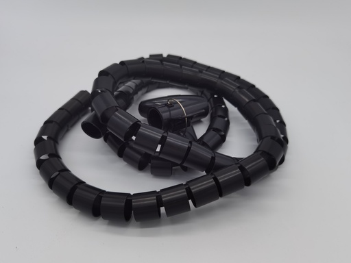 [GM10348] Cubre cable en espiral 2.5 cm negro