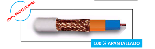 [SMC200] Cable coaxial Cu 100%  - 100m