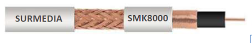 [SMK8000] Cable coaxial Cu / Al ICT  100m